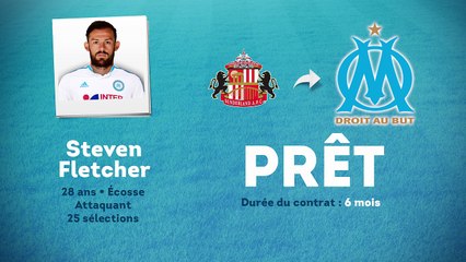 Officiel : Steven Fletcher prêté à l'OM !
