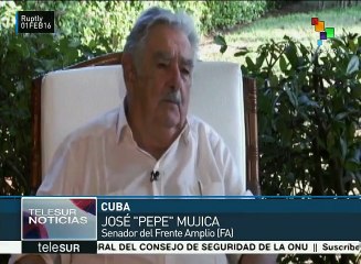José Mujica asegura que la paz en Colombia beneficiará a Suramérica