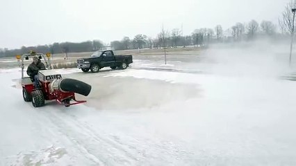 How to clear the roads and vehicle from ice very informative,