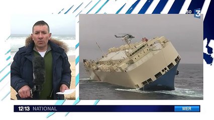 Dérive du "Modern Express" : le remorquage est en cours