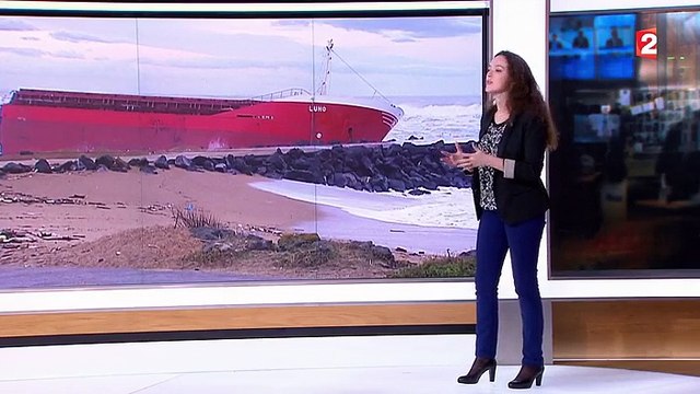 Quels sont les risques si le Modern Express s'échoue sur les côtes landaises ?