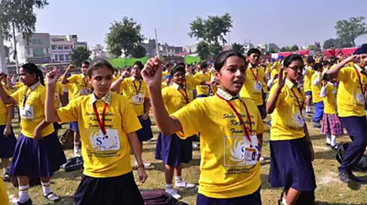 indian student dancing world record