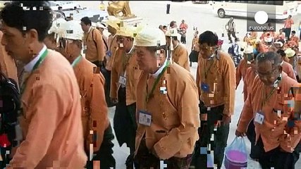 Myanmar: historic scenes in national parliament