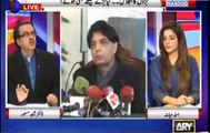 Zardari has strictly told his ministers not to talk about Ch Nisar - Shahid Masood
