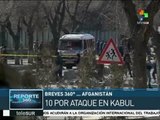 10 personas muertas y20 heridas tras atentado suicida en Kabul