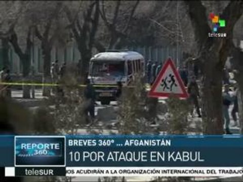 10 personas muertas y20 heridas tras atentado suicida en Kabul