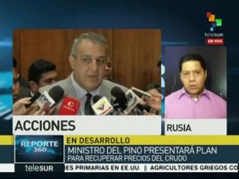 Ministros de Energía de Venezuela y Rusia se reúnen en Moscú