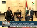 China apoya la paz en Palestina y Medio Oriente