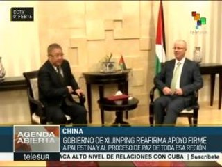 China apoya la paz en Palestina y Medio Oriente