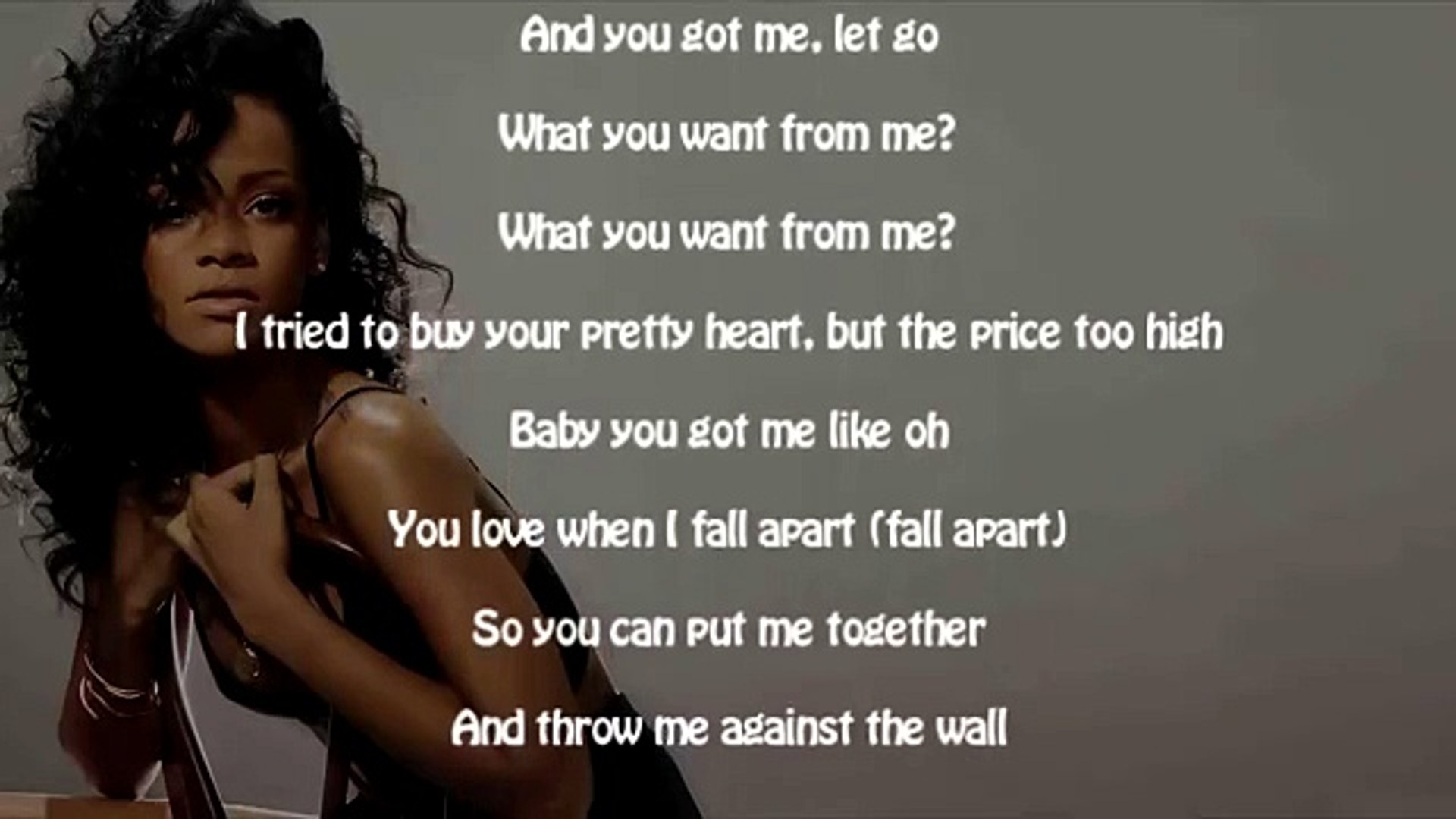 Rihanna - Same Ol' Mistakes (Lyrics) [HD] - - Vidéo Dailymotion