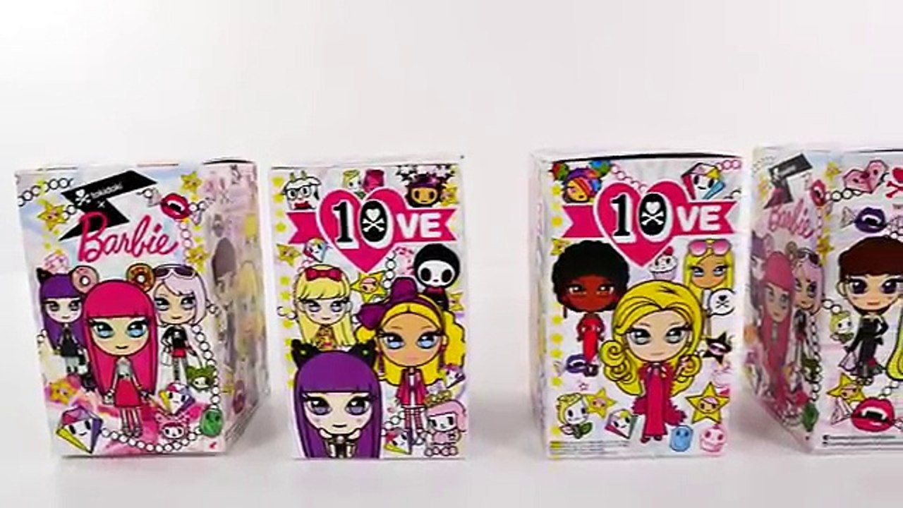 Barbie Tokidoki Blind Boxes --- Mini Barbie Doll Surprise Toys --- DCTC video