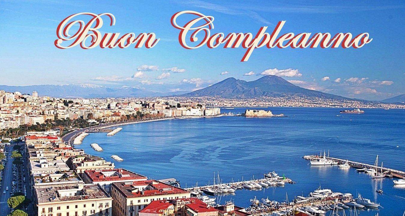 Auguri di Buon Compleanno dal Mare