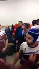 il casse le nez de son coéquipier à l'échauffement !