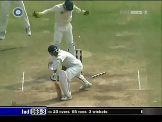Unplayable off spin Ball Of The Century_ magic ball bowls VVS Laxman
