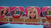 Opening a Valentines Kinder Surprise Egg Barbie Train! And a Disney Frozen Kinder Surpris
