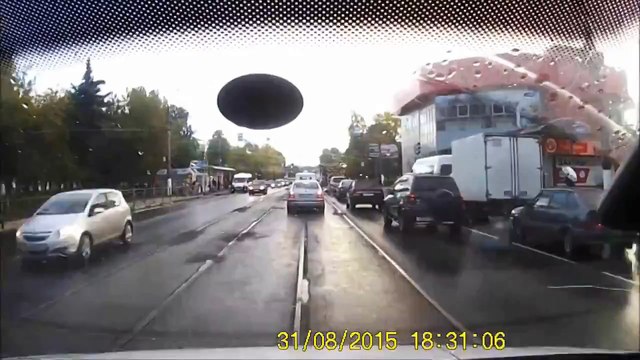 Чуть не убил ребенка.