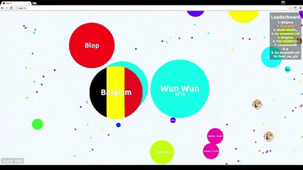 Agar.io - 11k mass and still not first place-