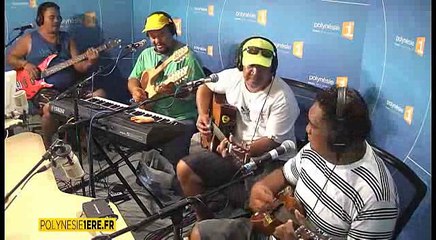 Les "Te Arii Nui", invités de Bringue Live - 29 01 2016 - Polynésie 1ère