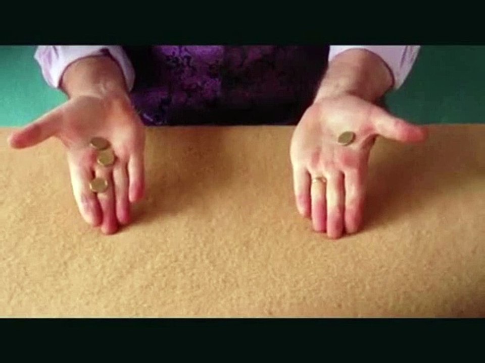 Four Coins Revealed Easy Magic Trick