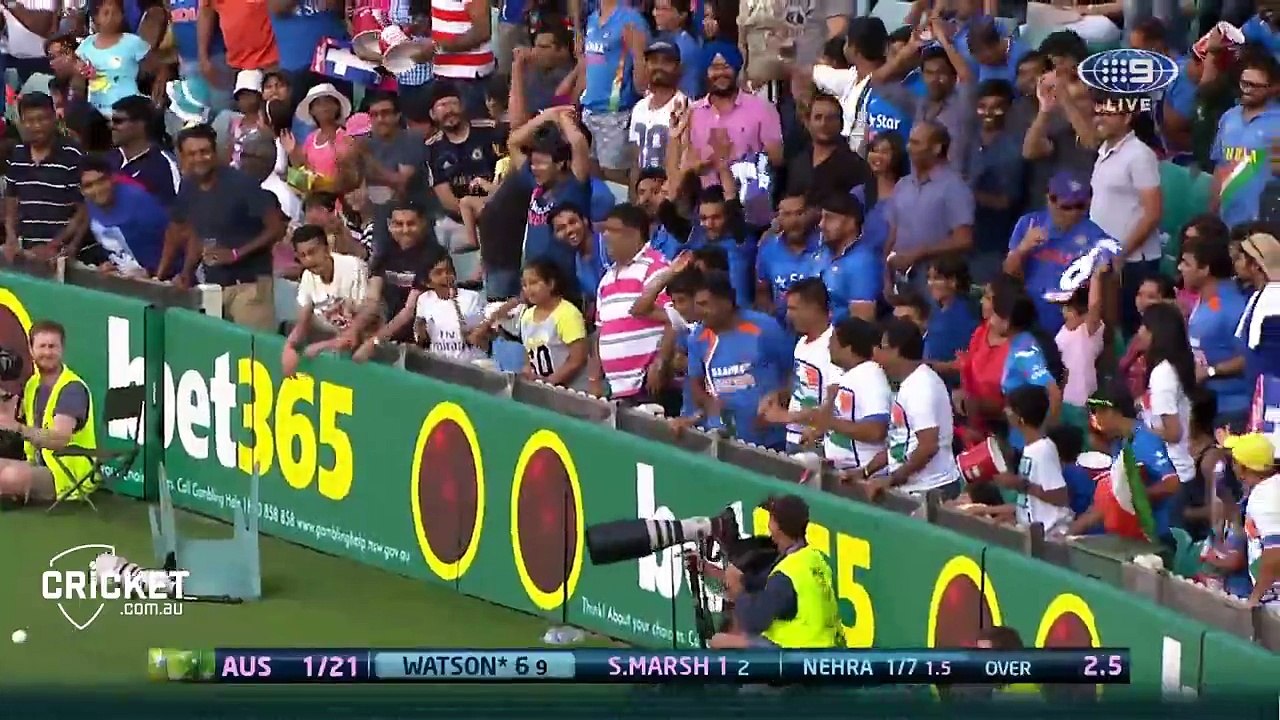 Crowd catch gone wrong at SCG