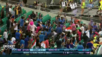 Raina rains runs in thrilling SCG knock