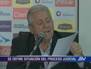 Ratifican proceso contra Luis Chiriboga
