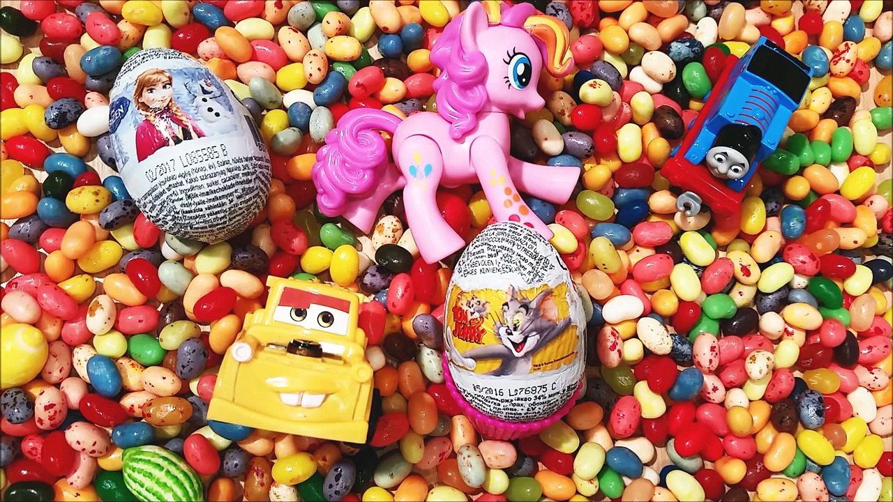 Surprise Eggs Tom and Jerry Disney Frozen & Thomas and Friends Toys