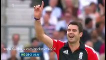 James Anderson vs Virat Kohli - All 7 Wickets ll must watch