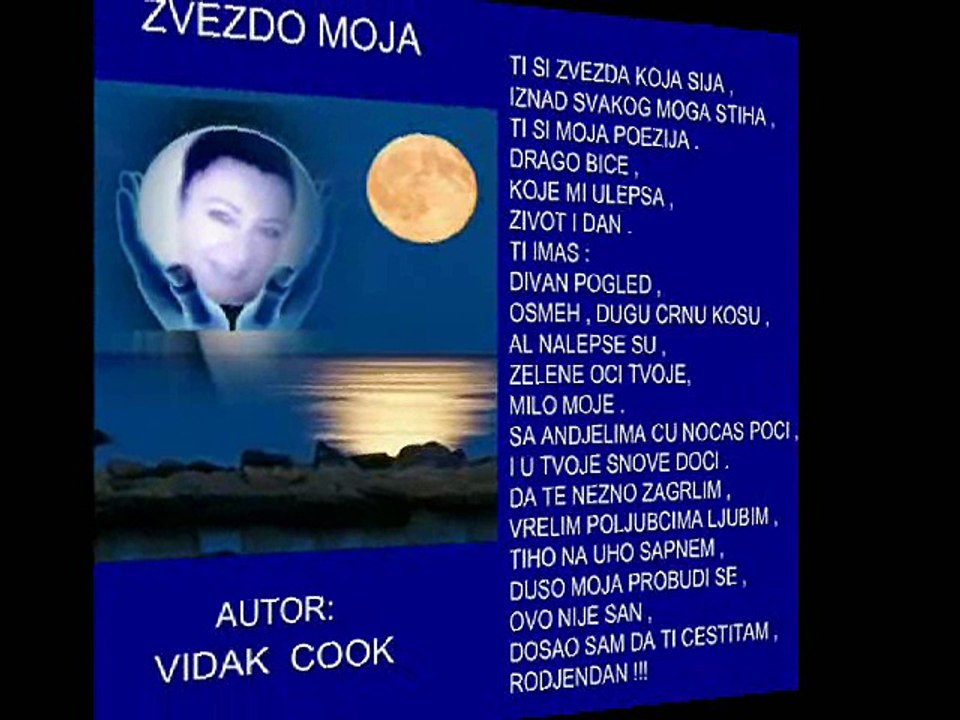 ZVEZDO MOJA - V I D A K -