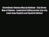 StreetSmart Havana Map by VanDam - City Street Map of Havana - Laminated folding pocket size