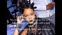 Rihanna-Needed Me Lyrics -