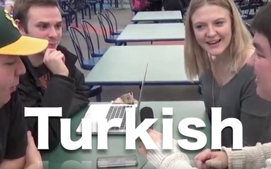 What Turkish sounds like to foreigners
