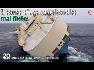 L'exceptionnel remorquage du cargo Modern Express donne le vertige