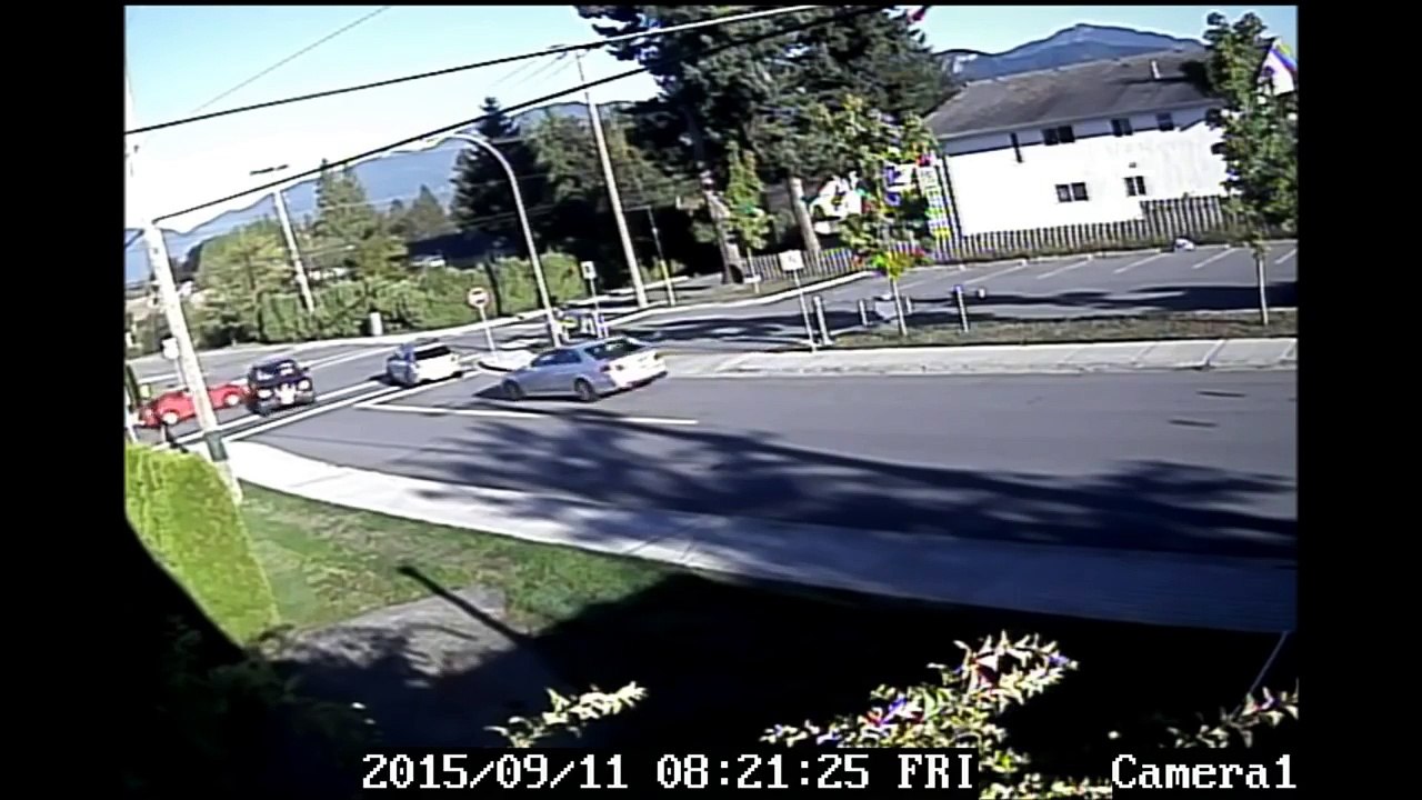 Security cam captures insane number of crazy events in BC town