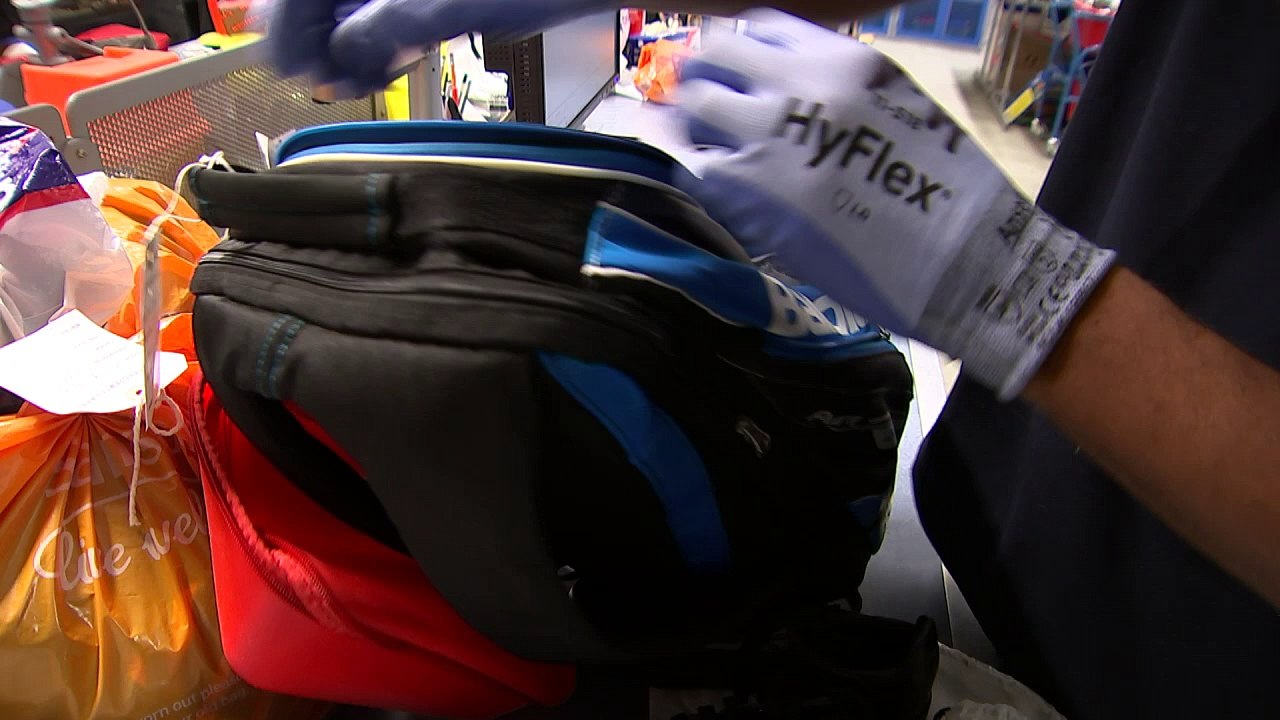 Prosthetic limbs and pogosticks lost on London transport video