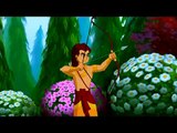 Ghatothkach Master Of Magic -  Bal Ghatothkach Meets Abhimanyu - Bengali Animated scene