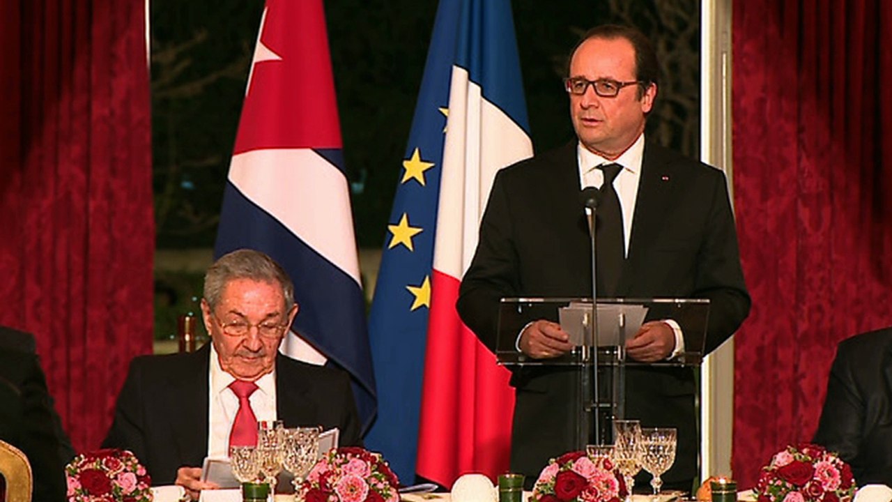 Toast lors du dîner d’Etat en l’honneur de M. Raúl Castro