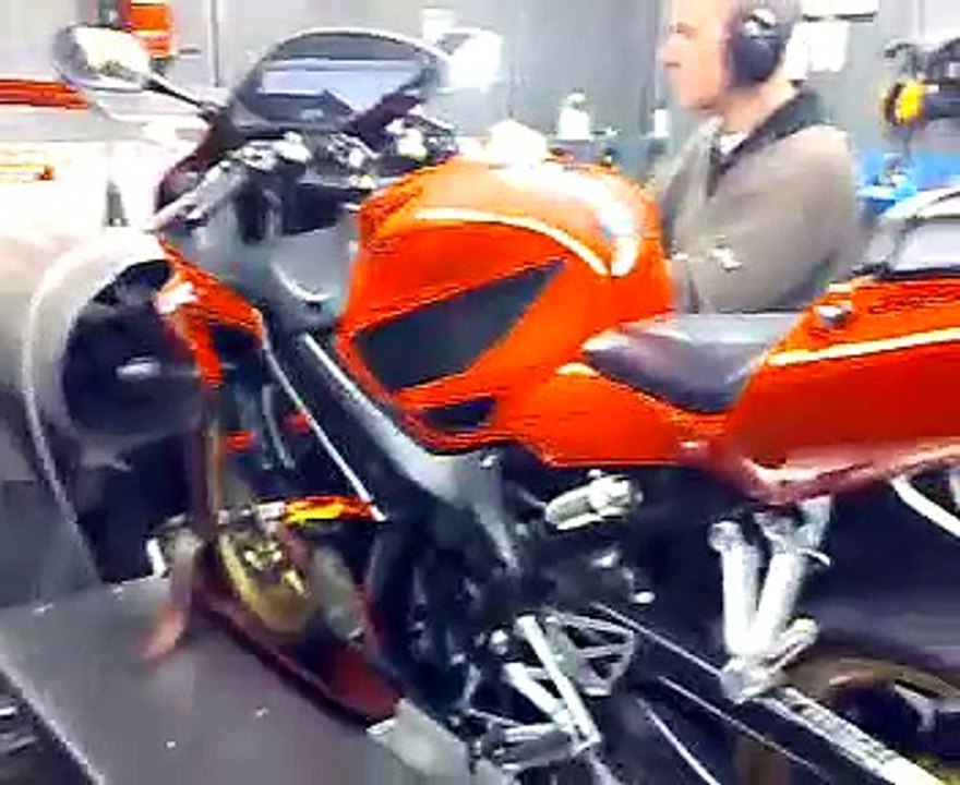 honda op de testbank