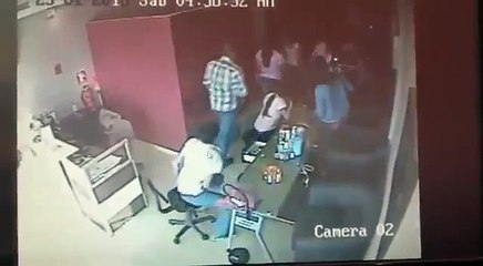 Así fue como robaron un salón de belleza en Maracaibo