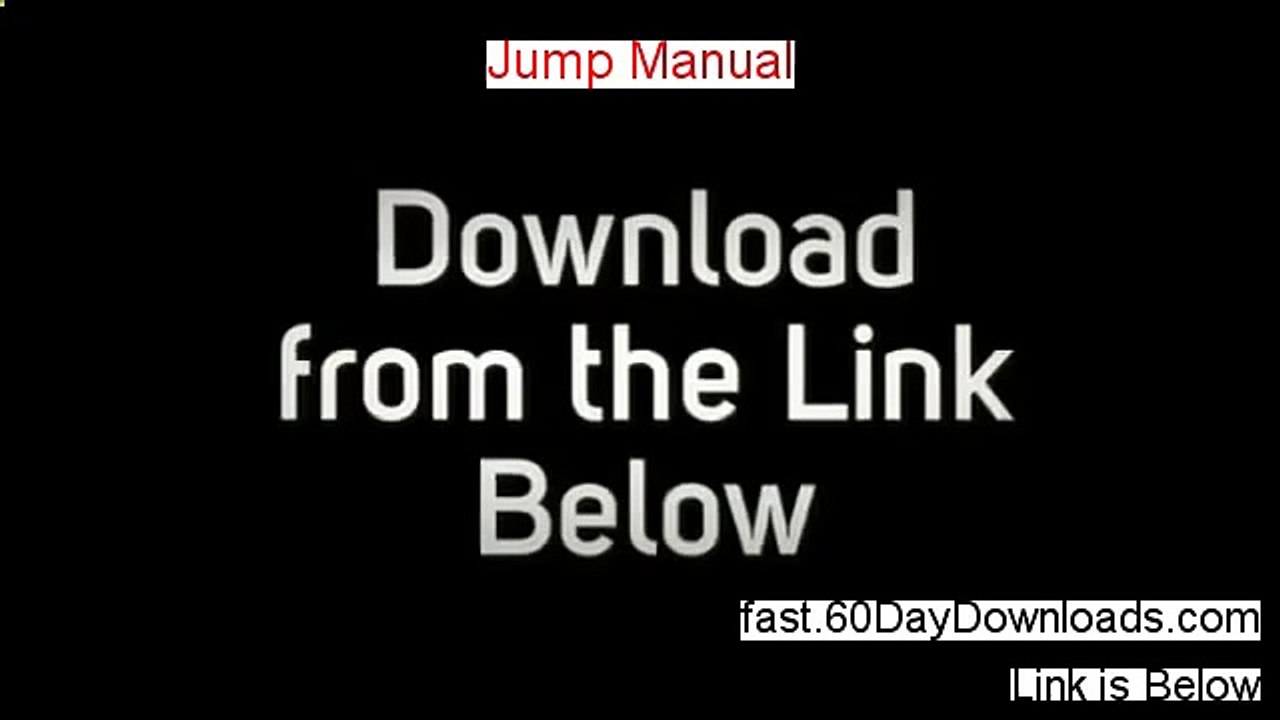 Jump Manual Login   Jump Manual Pdf