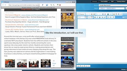 CurationSoft.com - Building A Post Using Article Snippets