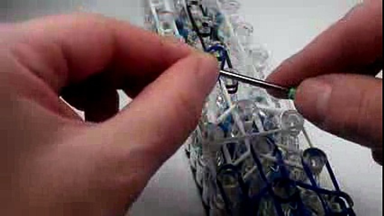 Градусник (Термометр) из резинок Rainbow Loom.Как сплести Градусник  #фигуркиизрезинок