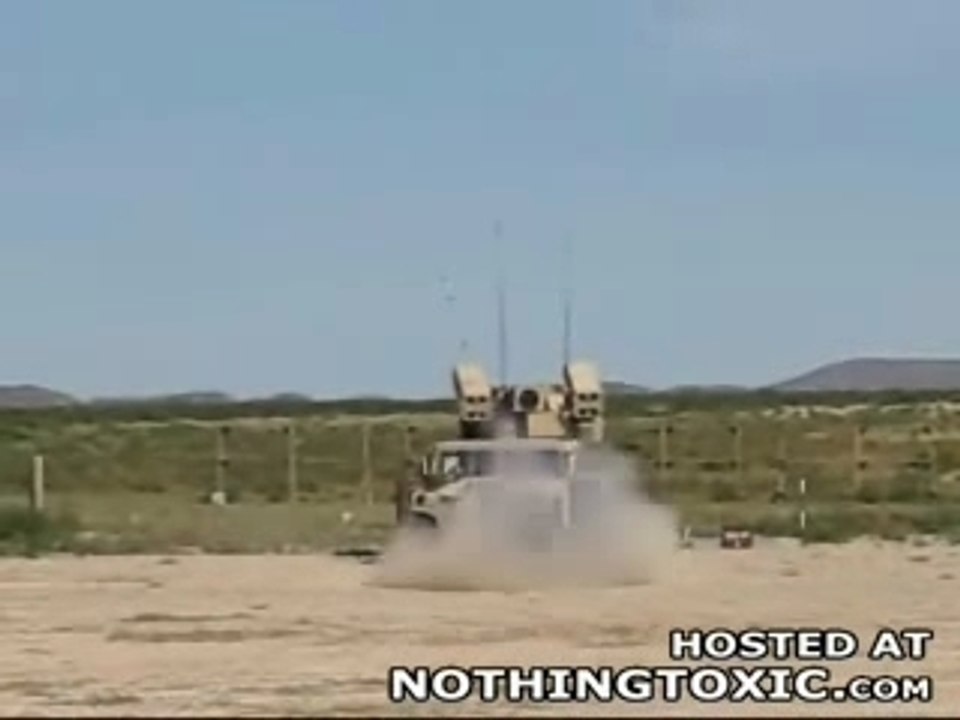 Test missile