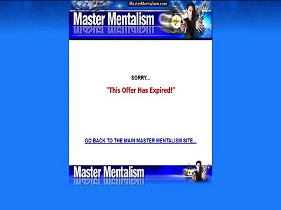 Master Mentalism - Magic Instruction