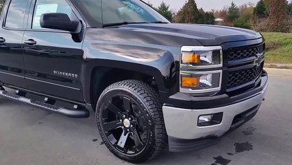 2015 RALLY 2 EDITION CHEVROLET SILVERADO DOUBLE CAB 4X4 BLACK WITH 22S 4 SALE CALL 855-507-8520