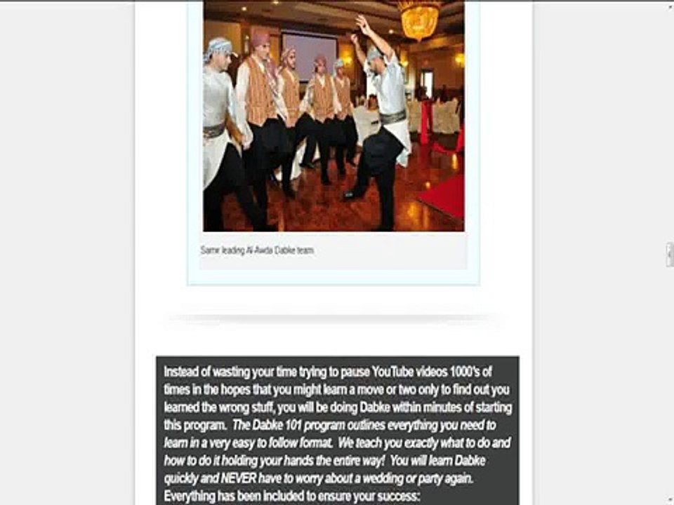 "Dabke 101 Learn How To Dance Dabke"