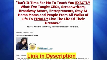 Go Big Coach Review - You Can Attract All of the Money, Happiness and Success You Desire