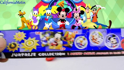 Surprise Eggs Disney Mickey Mouse Minnie Mouse Donald Duck Bouly Toys