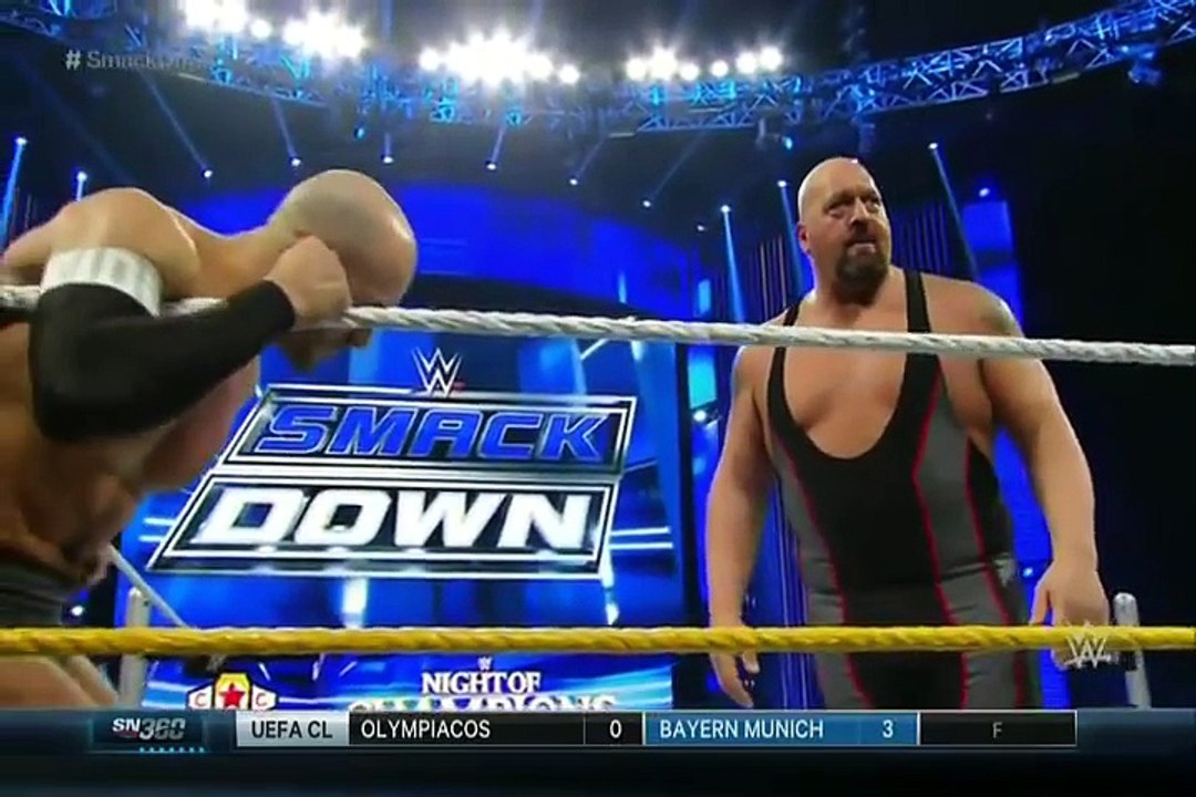 Big Show vs Cesaro   Smackdown, September 17,2015