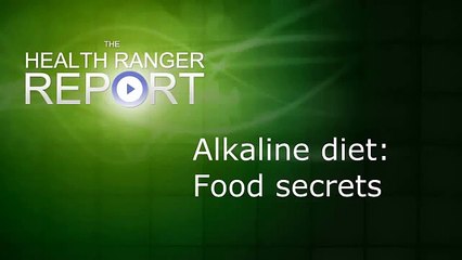 The Health ranger explains the alkaline diet